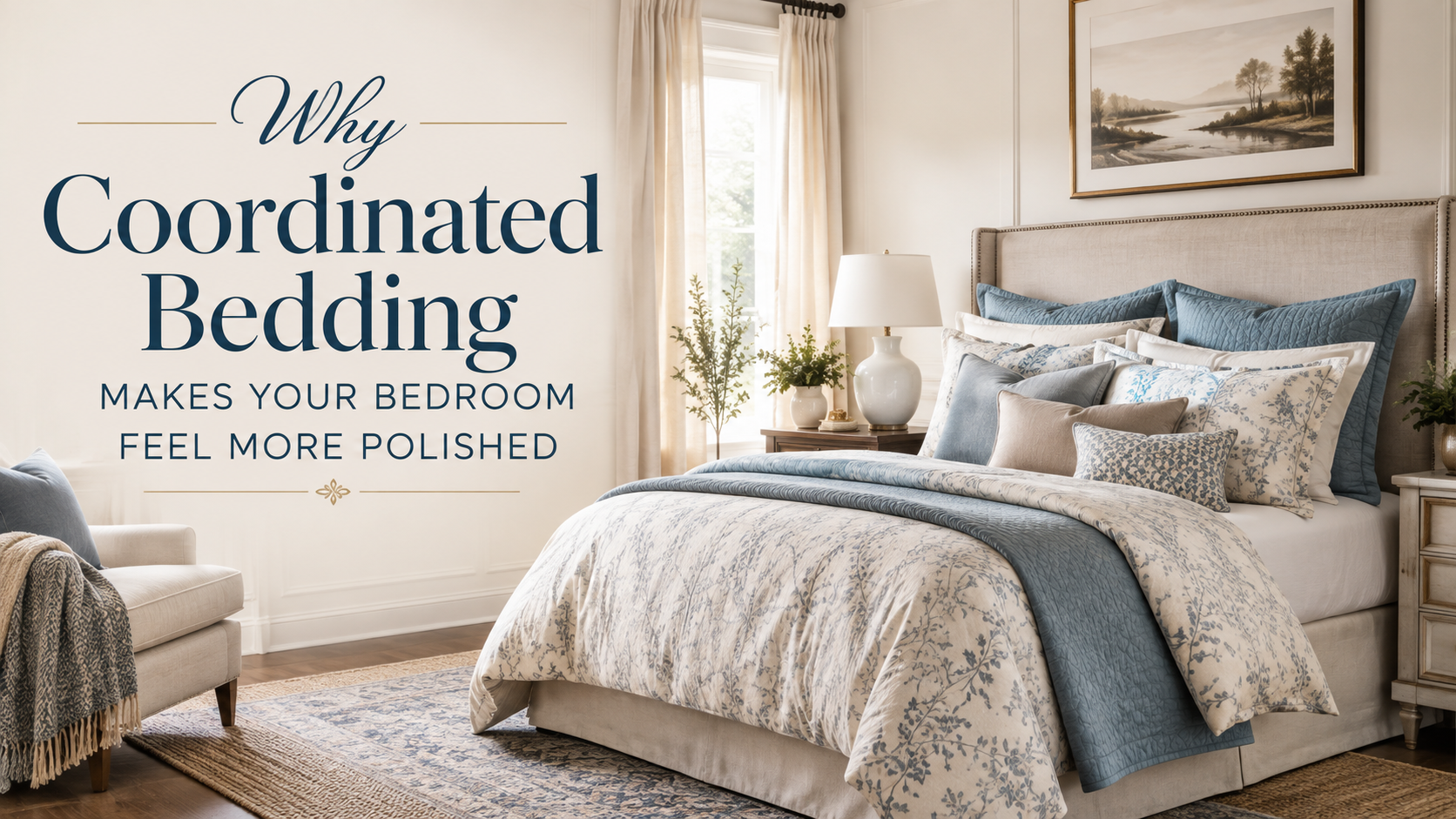 Why Coordinated Bedding Makes Your Bedroom Feel More Polished