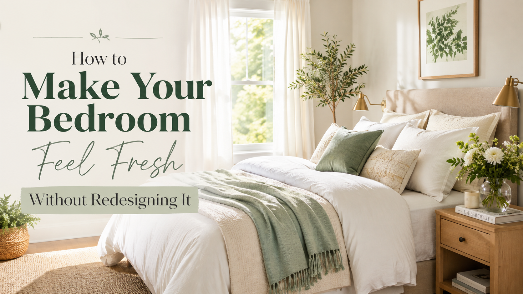 How to Make Your Bedroom Feel Fresh Without Redesigning It