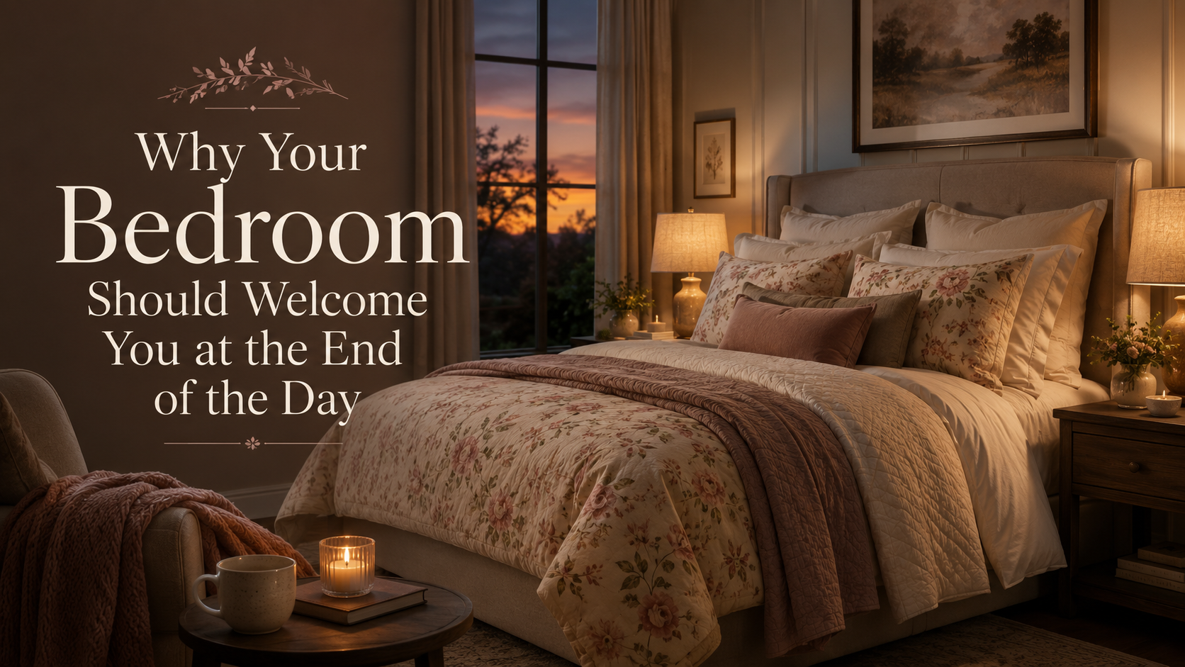 Why Your Bedroom Should Welcome You at the End of the Day
