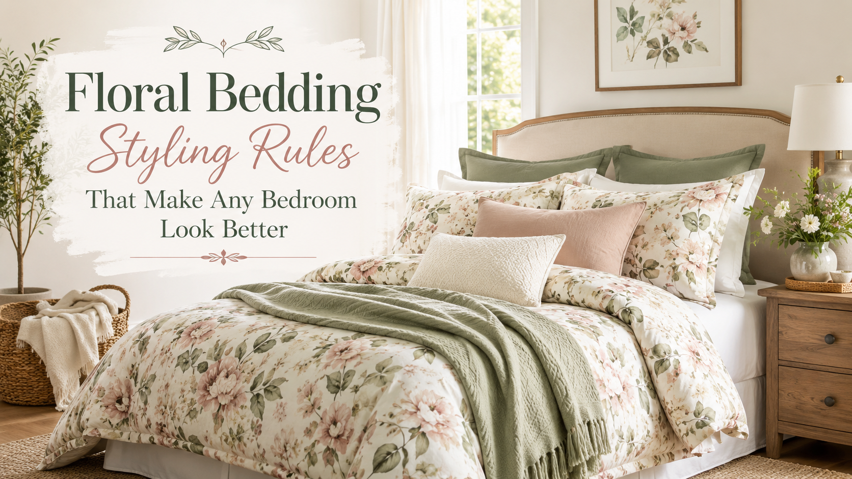 Floral Bedding Styling Rules That Make Any Bedroom Look Better