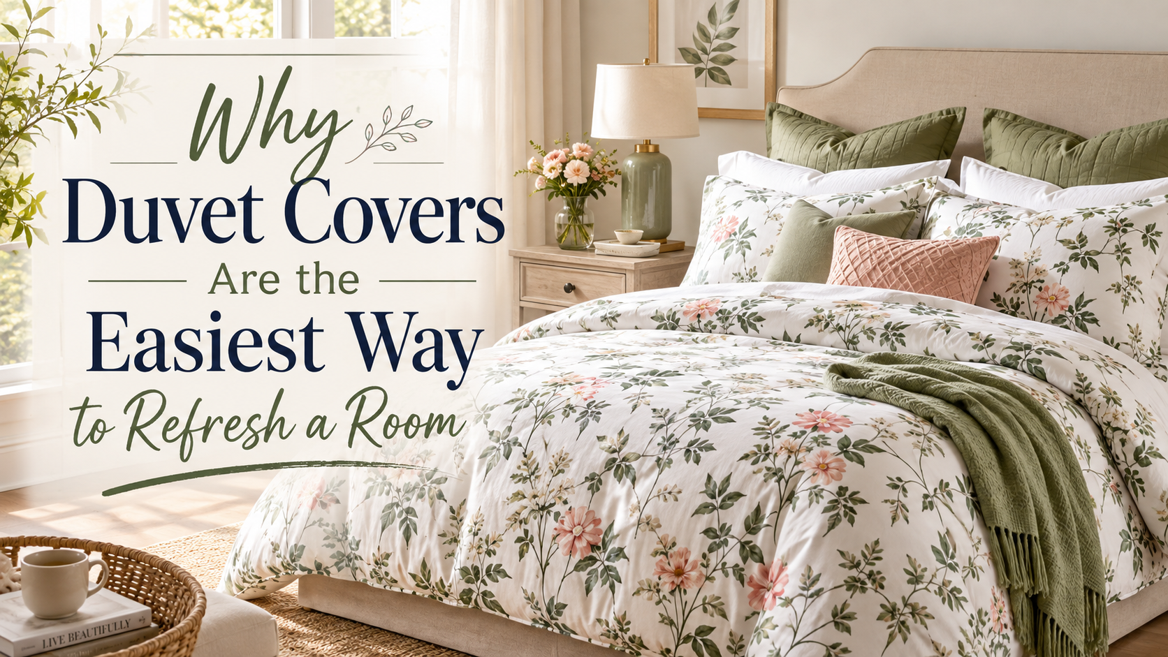 Why Duvet Covers Are the Easiest Way to Refresh a Room