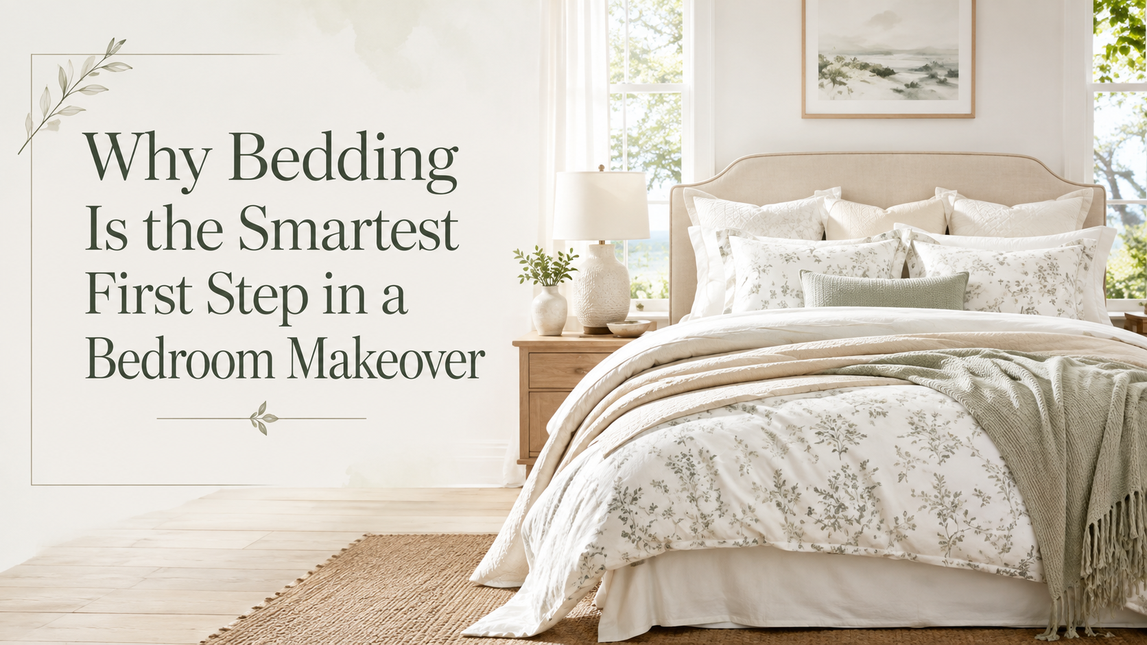 Why Bedding Is the Smartest First Step in a Bedroom Makeover