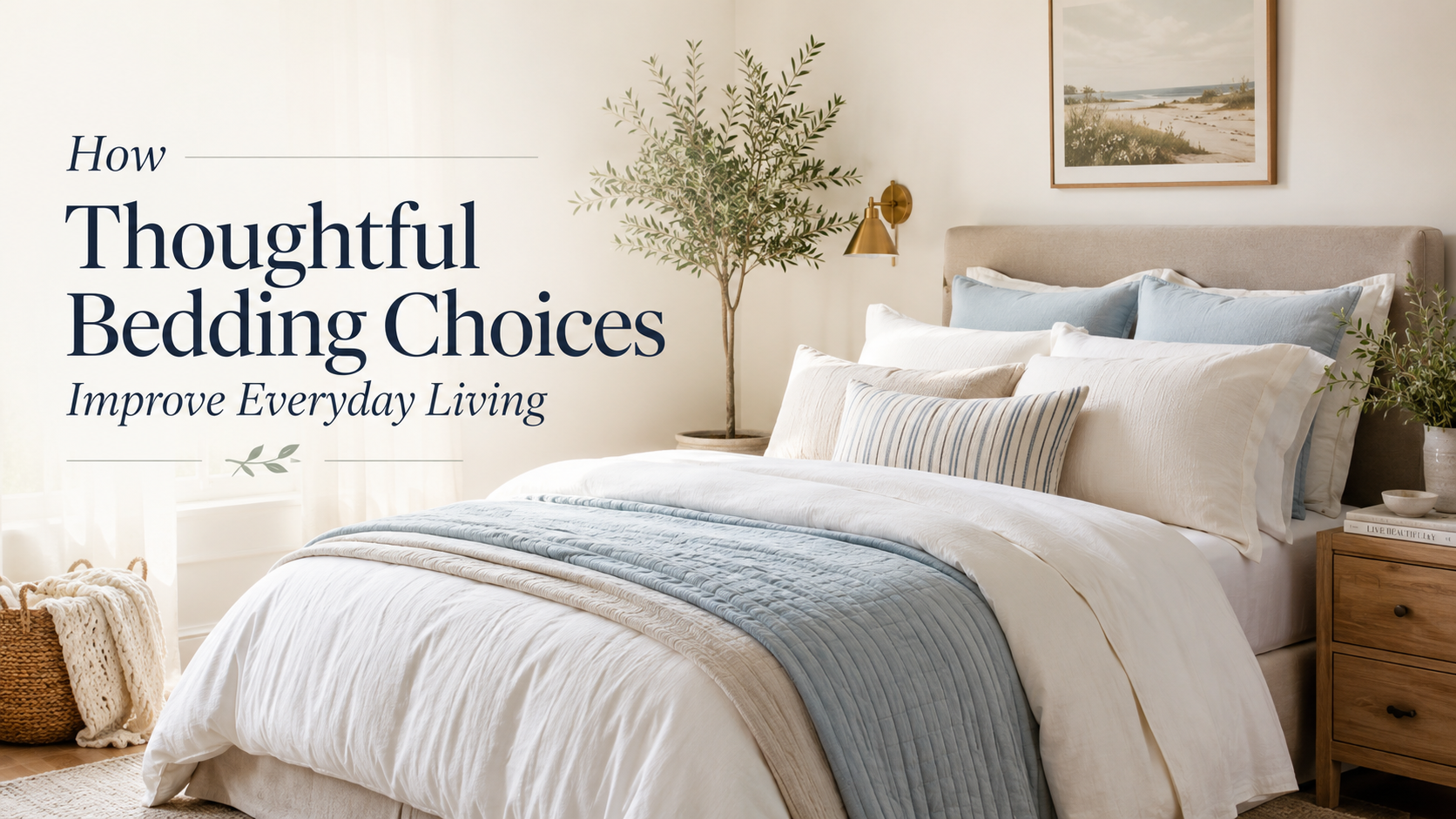 How Thoughtful Bedding Choices Improve Everyday Living