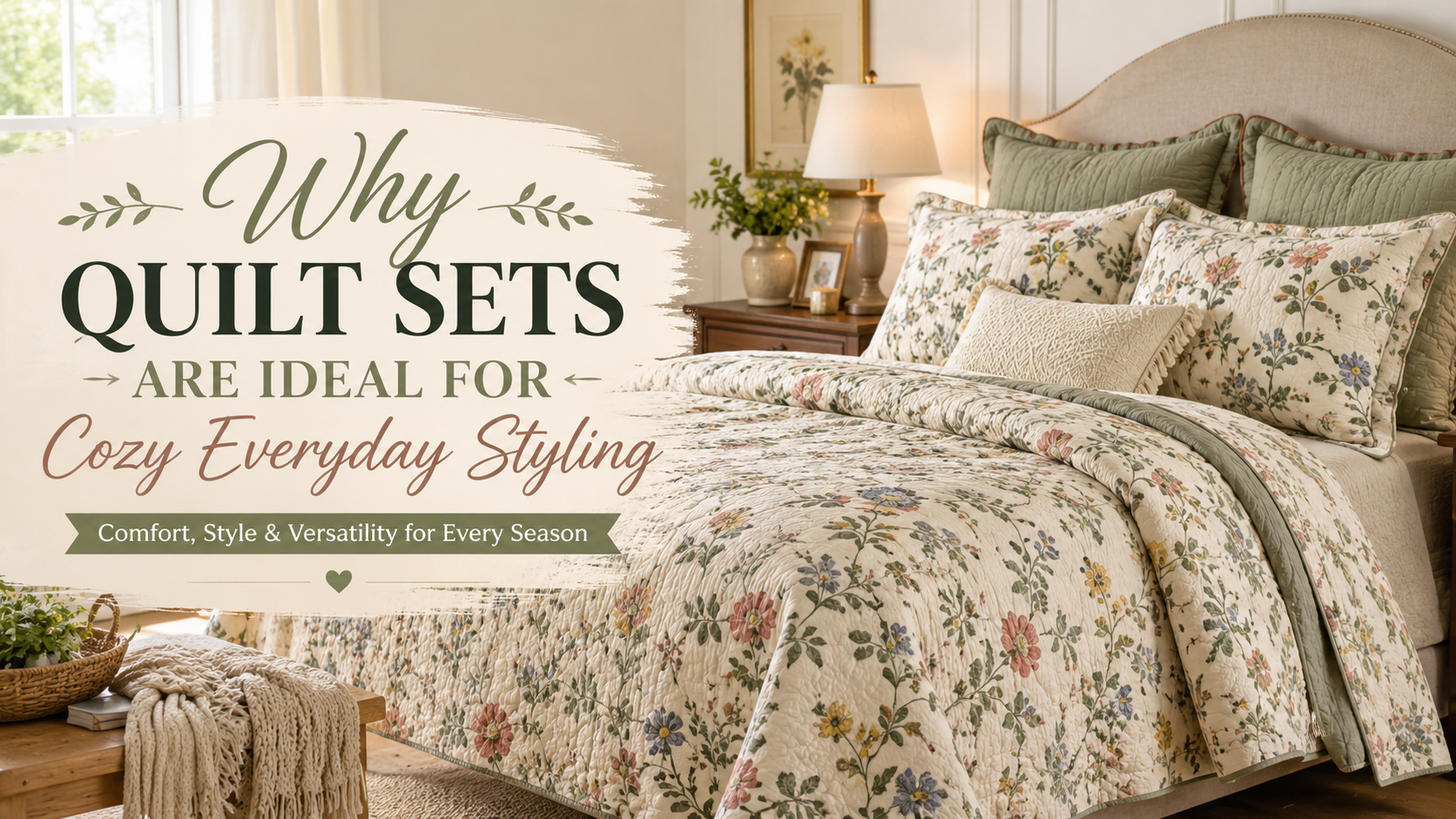 Why Quilt Sets Are Ideal for Cozy Everyday Styling
