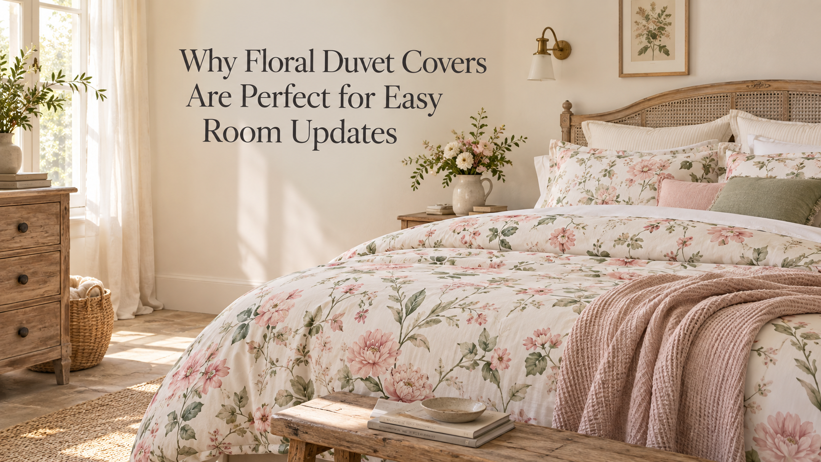 Why Floral Duvet Covers Are Perfect for Easy Room Updates