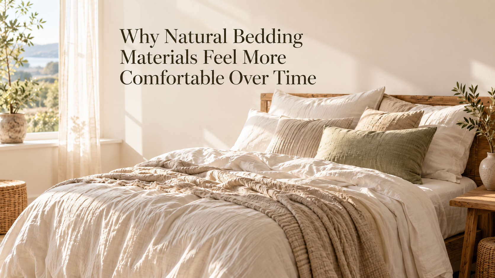 Why Natural Bedding Materials Feel More Comfortable Over Time