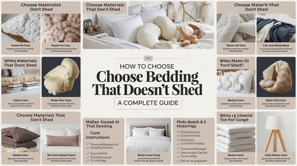How to Choose Bedding That Doesn’t Shed A Complete Guide FADFAY