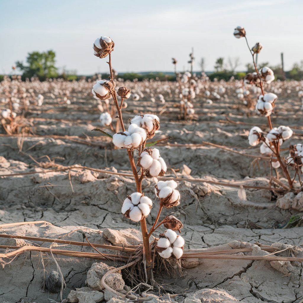 Do Cotton Plants Have a Negative Impact on Soil Fertility?