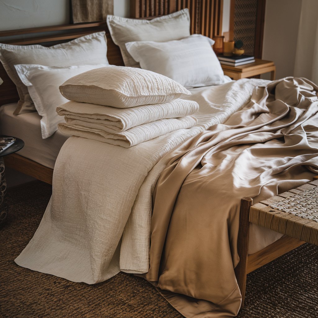 Would You Rather Buy Egyptian Cotton Bedding or Silk? Why?