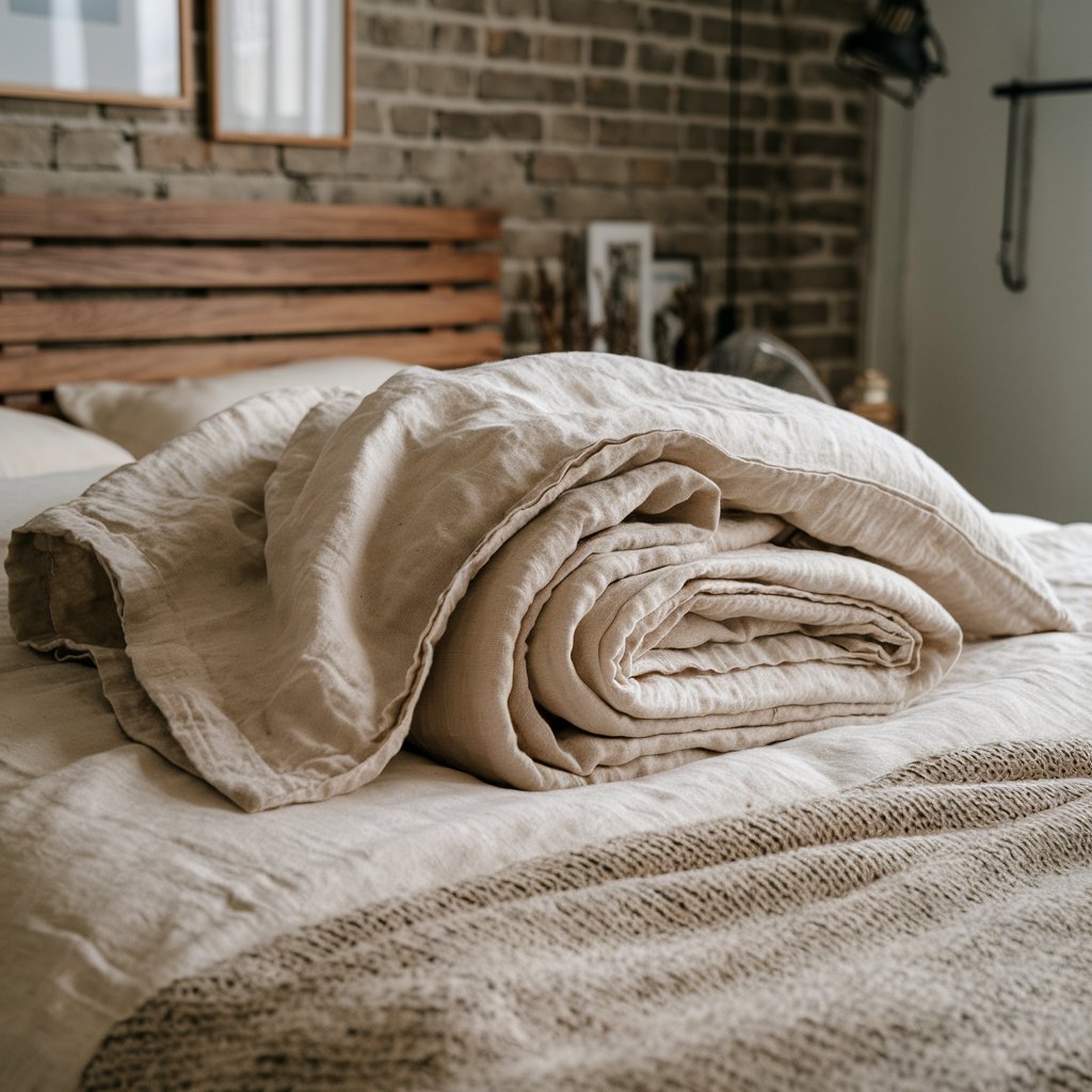 Stonewashed Linen Duvet Covers