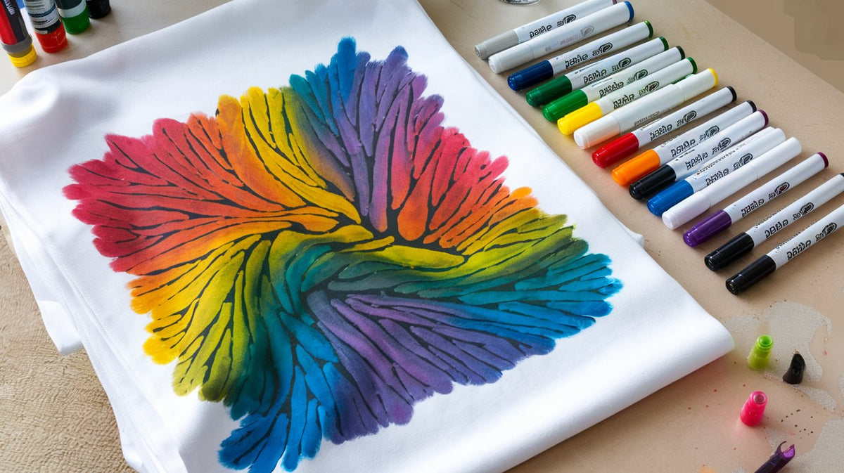 Stoff mit Filzstiften färben: Eine kreative DIY-Anleitung – FADFAY