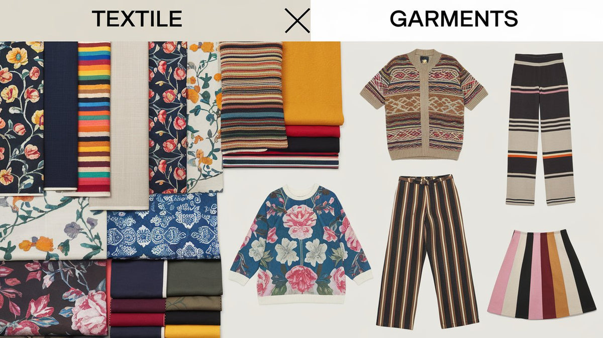 Clothes Inbetween What is the Difference Between Textile and Garments? – FADFAY