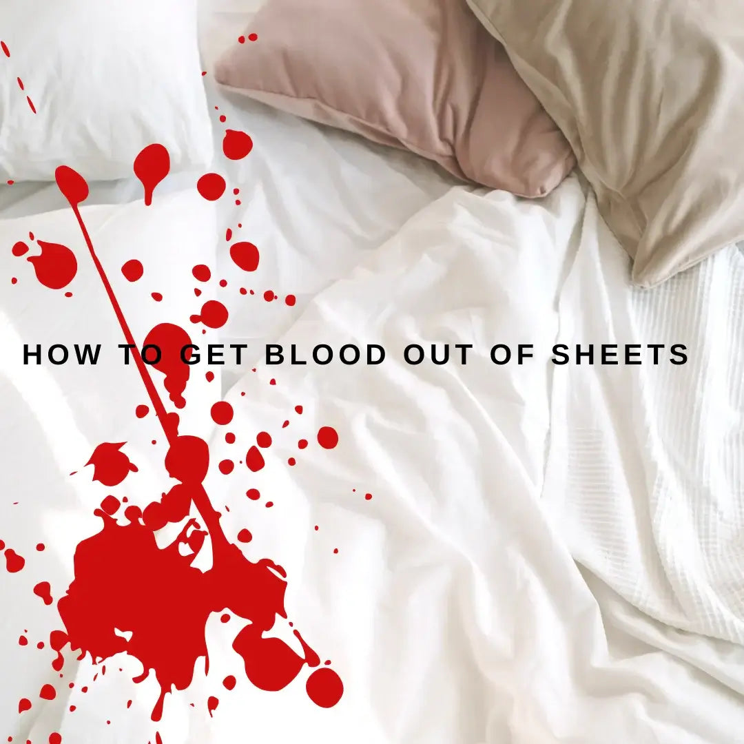 bedding Sheets with blood stain