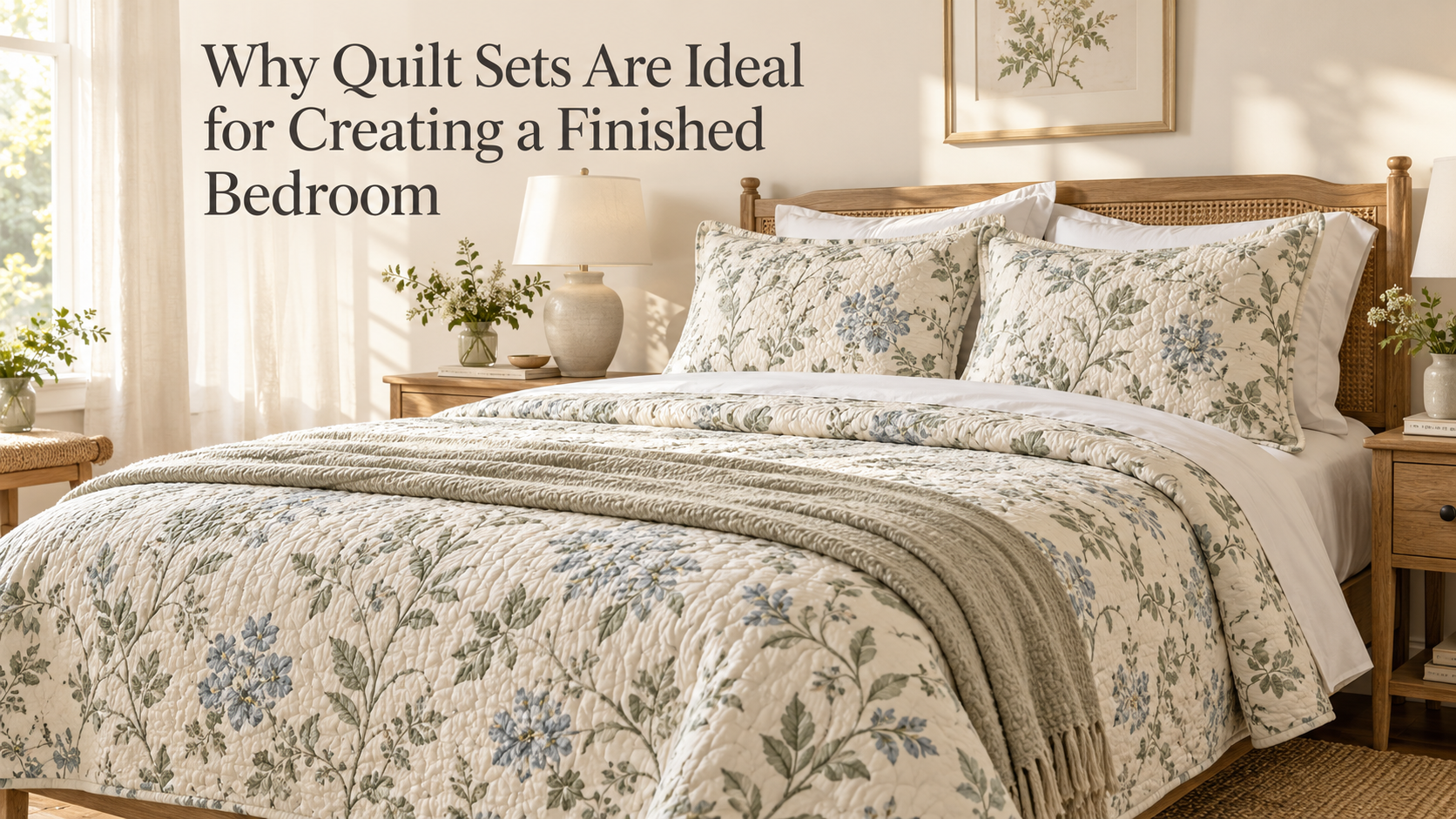 Why Quilt Sets Are Ideal for Creating a Finished Bedroom