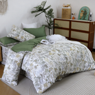 This FADFAY duvet cover set is clean and fresh overall.