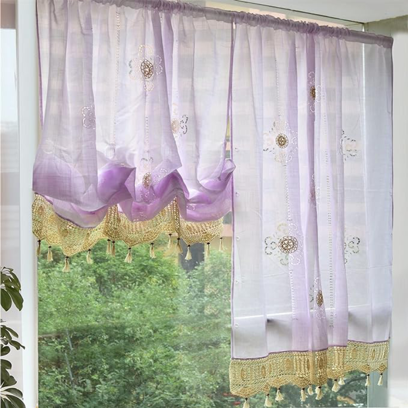 FADFAY's blackout curtains are easy to fold up.