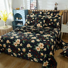 This bedroom features a FADFAY four-piece bedding sheet Set.