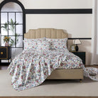 This bedroom features a FADFAY four-piece bedding sheet Set.