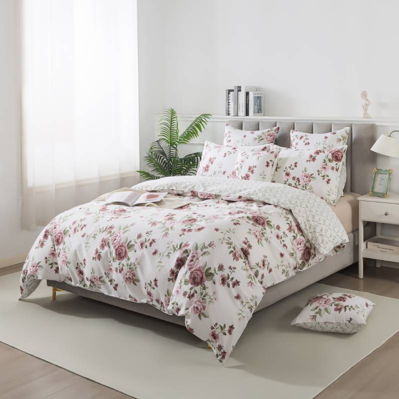 This FADFAY duvet cover set is clean and fresh overall.