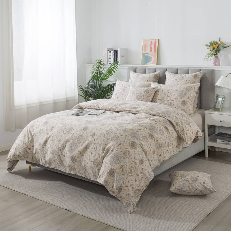 This FADFAY duvet cover set is clean and fresh overall.