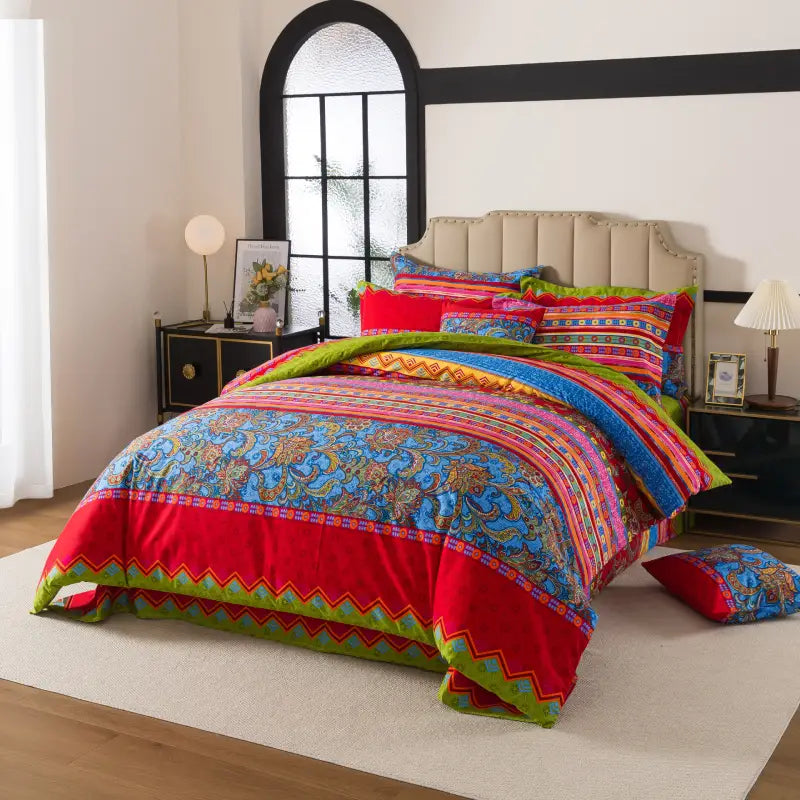 This FADFAY duvet cover set is clean and fresh overall.