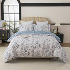 This bedroom features a FADFAY three-piece Duvet Cover Set.