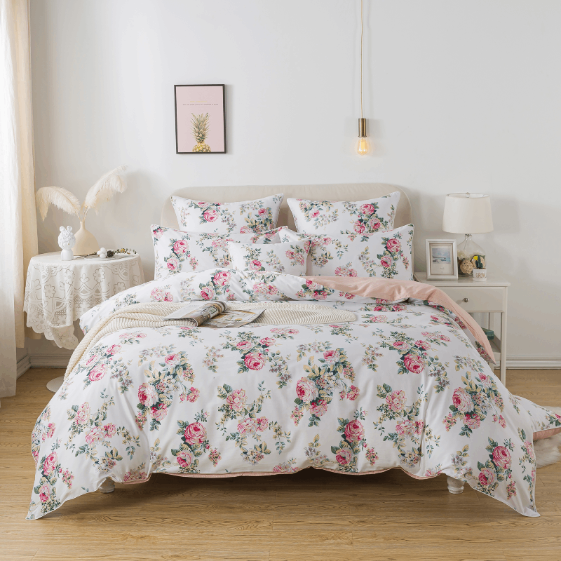(ファドフェイ) FADFAY フローラル ベッドシーツ4点セット コットン100% 深いマチ フル グリーン unknown ファドフェイ) FADFAY フローラル ベッドシーツ4点セット コットン100