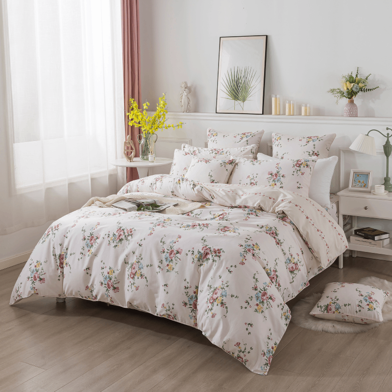 This FADFAY duvet cover set is clean and fresh overall.