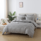 This FADFAY duvet cover set is clean and fresh overall.