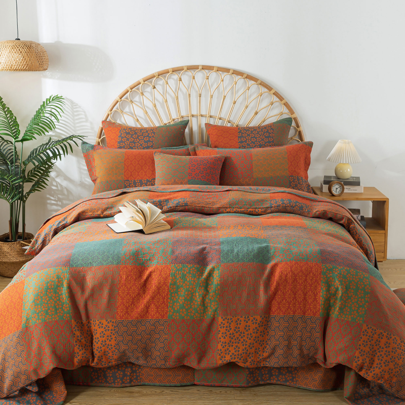 Bettbezug-Set – geometrisch und geblümt – FADFAY
